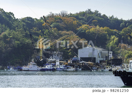 宇野港　新浜造船所　岡山県玉野市 98261250