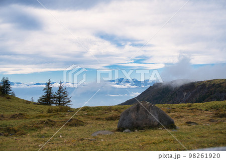 長野県美ヶ原高原 風景 長野県美ヶ原高原 風景 98261920