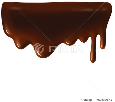 溶けたチョコレートB 98263973