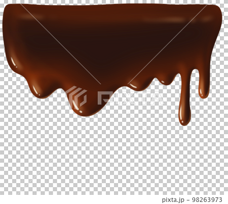 溶けたチョコレートB 98263973