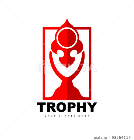 Championship Trophy Logo, Champion Award Winner Trophy Design, Vector Icon Template Championship Trophy Logo, Champion Award Winner Trophy Design, Vector Icon Template 98264117
