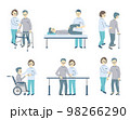 リハビリをする男性 98266290