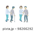 リハビリをする男性 98266292