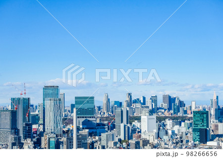 日本の東京都の都市風景 98266656