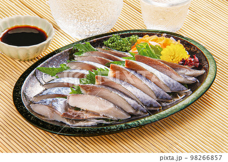 〆鯖切り身料理イメージ 〆鯖切り身料理イメージ 98266857