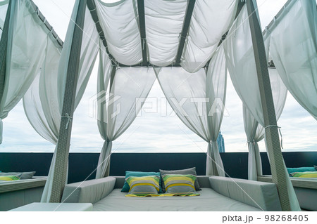 pillows decoration in arch for relax 98268405