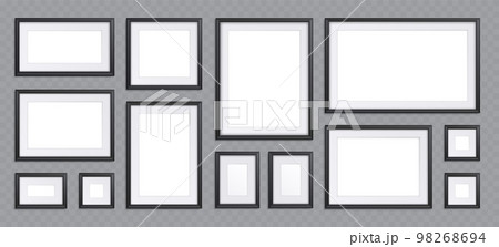 Composition of blank frames for pictures and photo Composition of blank frames for pictures and photo 98268694