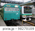 常磐線103系とE231系①（2005.7.9 取手駅） 98270109