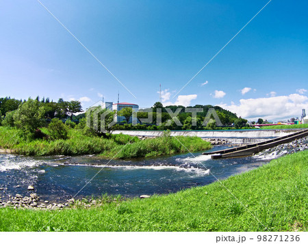 広瀬川（郡山堰）【宮城県仙台市】 98271236