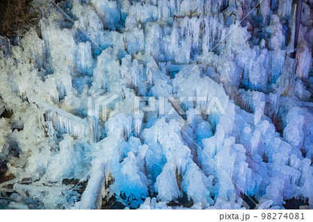 秩父三大氷柱・あしがくぼの氷柱ライトアップ 秩父三大氷柱・あしがくぼの氷柱ライトアップ 98274081