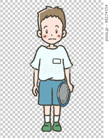新入部員の男の子イラスト 98274354