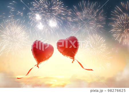 Valentine's Day banner 98276625