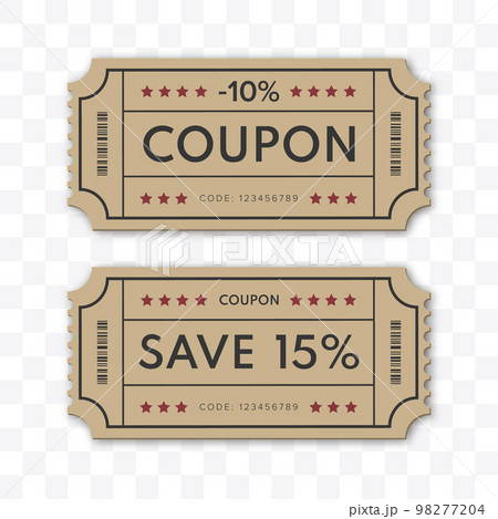 Coupon Discount. Vector Gift Voucher. Coupon Discount. Vector Gift Voucher. 98277204