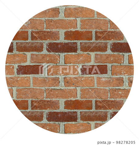 Old red brick wall vintage texture, brick wall close up texture 98278205