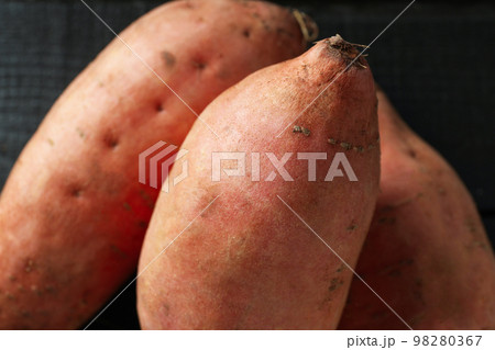 Concept of vegetables, tasty sweet potato, Batat Concept of vegetables, tasty sweet potato, Batat 98280367