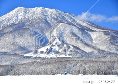 黒姫山を望む(長野県信濃町)【2023.1】 黒姫山を望む(長野県信濃町)【2023.1】 98280477