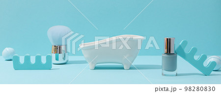 Concept of cosmetic and beauty care accessories 98280830