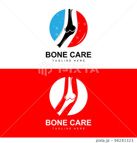 Bone Logo Design, Medical Health Body Parts Illustration Bone Logo Design, Medical Health Body Parts Illustration 98281323
