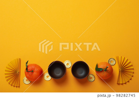 Concept of tea, asian tea, space for text Concept of tea, asian tea, space for text 98282745