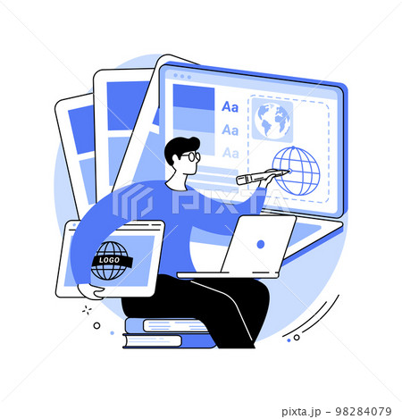 Design department isolated cartoon vector illustrations. 98284079