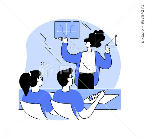 Absorbing information isolated cartoon vector illustrations. Absorbing information isolated cartoon vector illustrations. 98284271