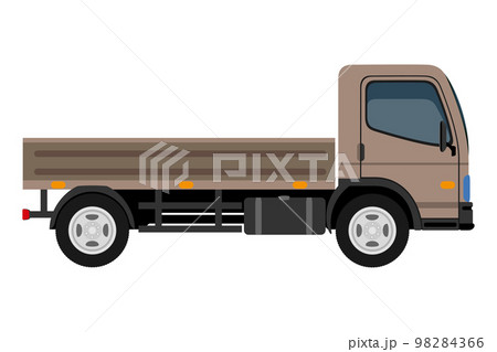 transport for the transportation of goods or passengers flat icon vector illustration 98284366