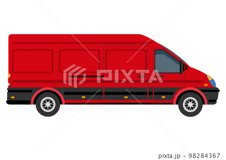 transport for the transportation of goods or passengers flat icon vector illustration 98284367