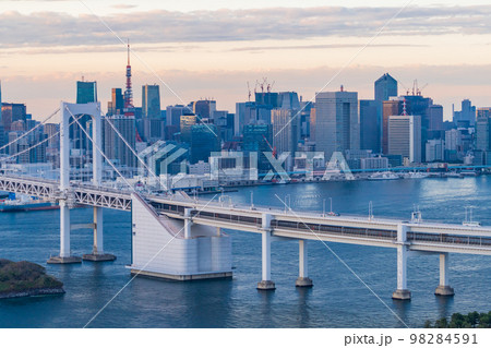 レインボーブリッジ　トワイライト 98284591