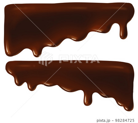 溶けたチョコレートD 98284725