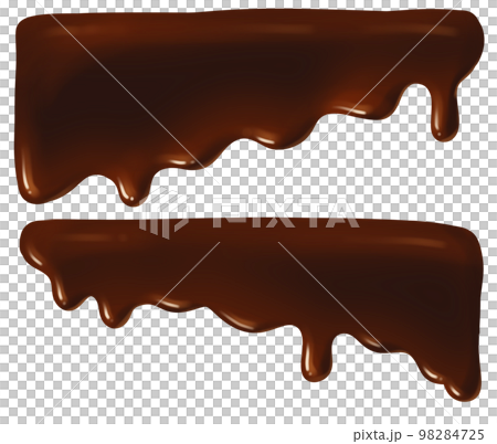 溶けたチョコレートD 98284725