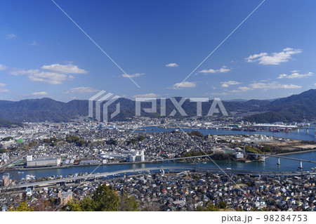 黄金山から眺める広島市街地(東方面) 黄金山から眺める広島市街地(東方面) 98284753