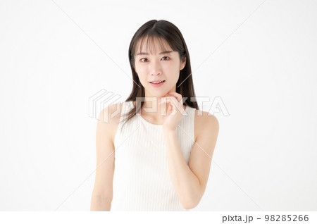 女性 美容 白バック 女性 美容 白バック 98285266
