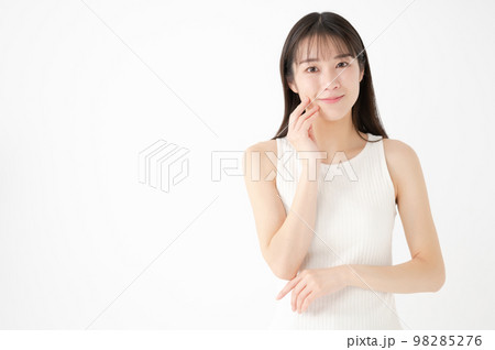 女性 美容 白バック 女性 美容 白バック 98285276