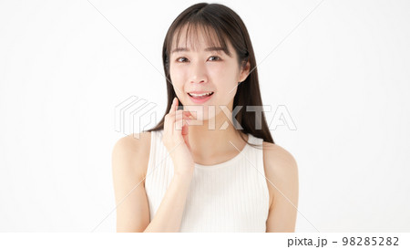 女性 美容 白バック 女性 美容 白バック 98285282