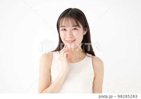 女性 美容 白バック 女性 美容 白バック 98285283