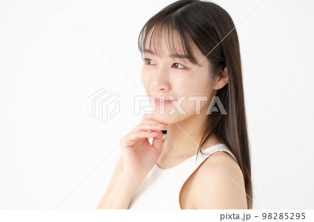 女性 美容 白バック 女性 美容 白バック 98285295