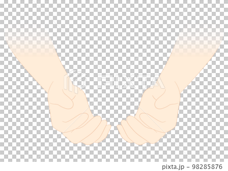 Offer, receive, wrap both hands 98285876