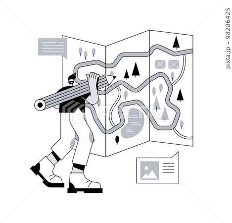Area management abstract concept vector illustration. Area management abstract concept vector illustration. 98286425