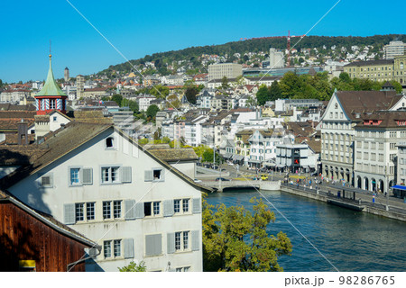 スイスチューリッヒの美しい風景 スイスチューリッヒの美しい風景 98286765