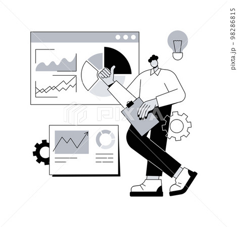 Business intelligence abstract concept vector illustration. Business intelligence abstract concept vector illustration. 98286815