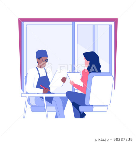 Franchise disclosure document isolated concept vector illustration. 98287239