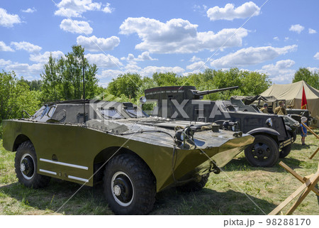 Combat vehicles of the Soviet Union of different times since the Second World War 98288170