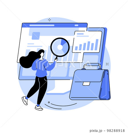 Enterprise accounting abstract concept vector illustration. Enterprise accounting abstract concept vector illustration. 98288918
