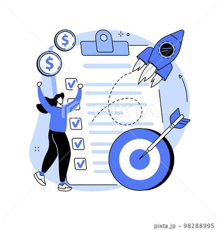 Project closure abstract concept vector illustration. Project closure abstract concept vector illustration. 98288995