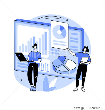 Innovation management software abstract concept vector illustration. 98289045