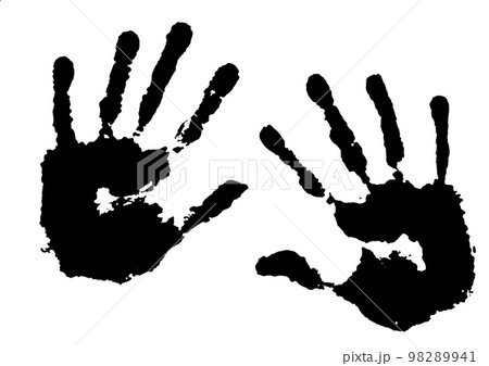 両手の手形 98289941