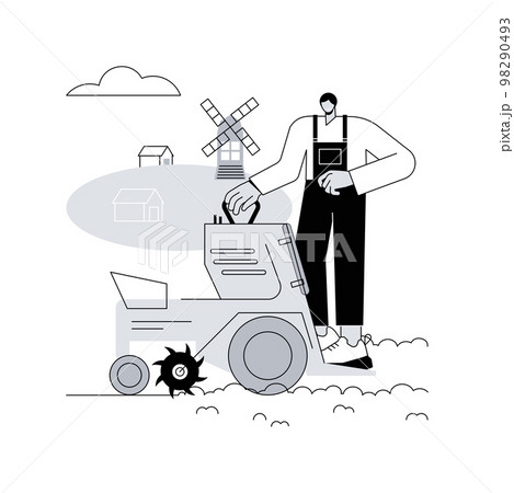 Agronomy abstract concept vector illustration. Agronomy abstract concept vector illustration. 98290493