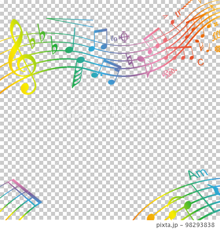 音樂符號背景圖 音樂符號背景圖 98293838