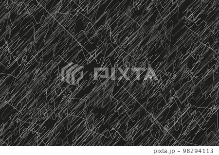 Abstract Grey Doodles Seamless Pattern on Black Abstract Grey Doodles Seamless Pattern on Black 98294113