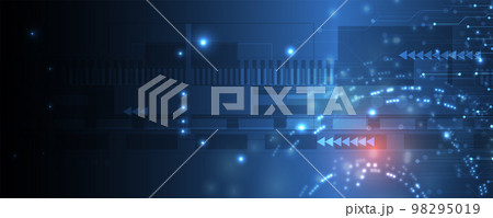 Technology data background, idea of global business solution Technology data background, idea of global business solution 98295019
